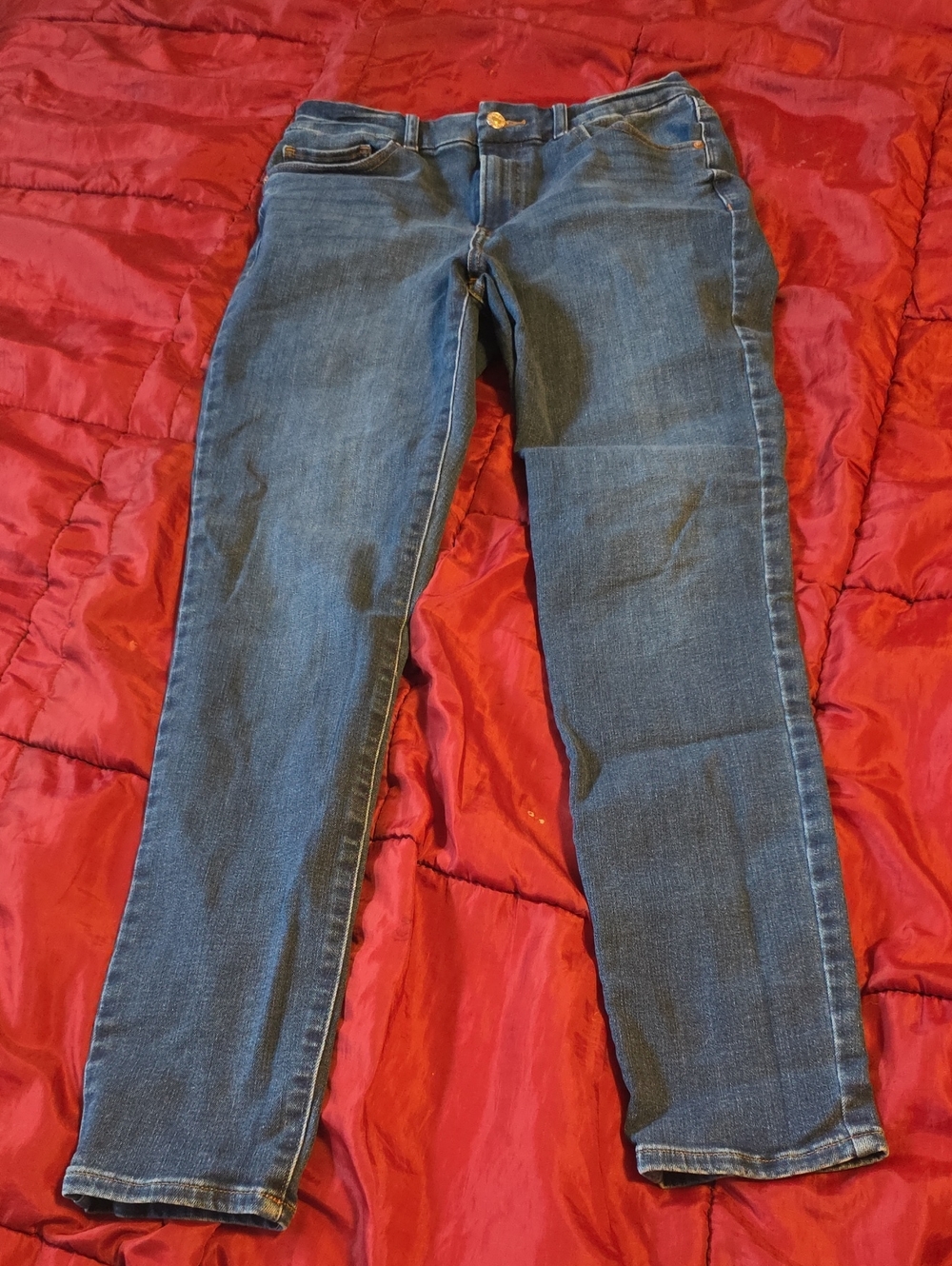 Express High Rise Skinny Jeans
